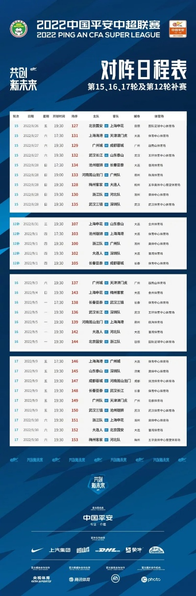 2017中超18轮进球集锦 2017年中超赛程表